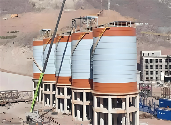 桑植高架钢板仓